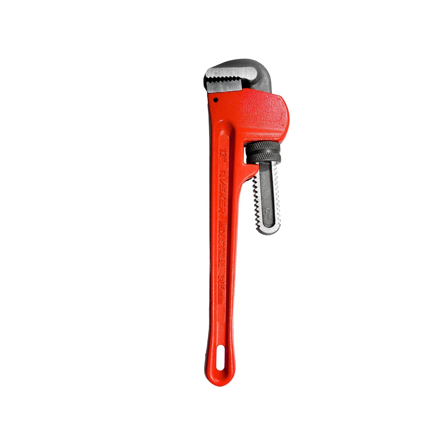 Llave Stillson roja Veker Industrial 12 pulgadas 305mm para fontanería y tuberías