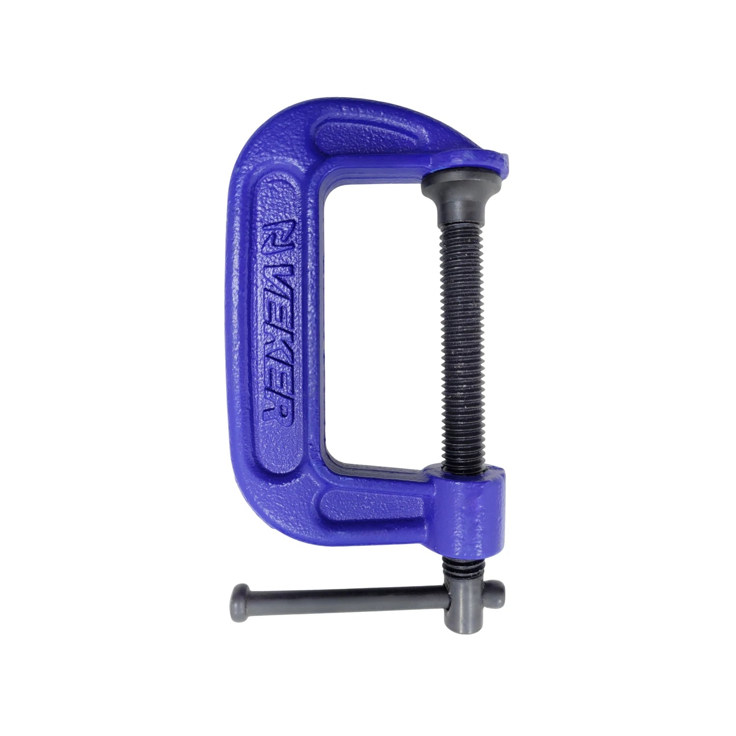 Prensa en C azul VEKER con tornillo roscado, herramienta de sujeción para madera o metal
