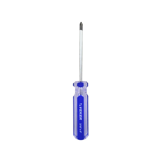Desarmador de cruz 3/16"x4" Veker 12212