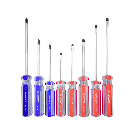 Desarmador juego de 8 piezas Veker 12217