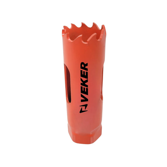Corta círculos bimetálico Veker naranja para taladro, perforación precisa