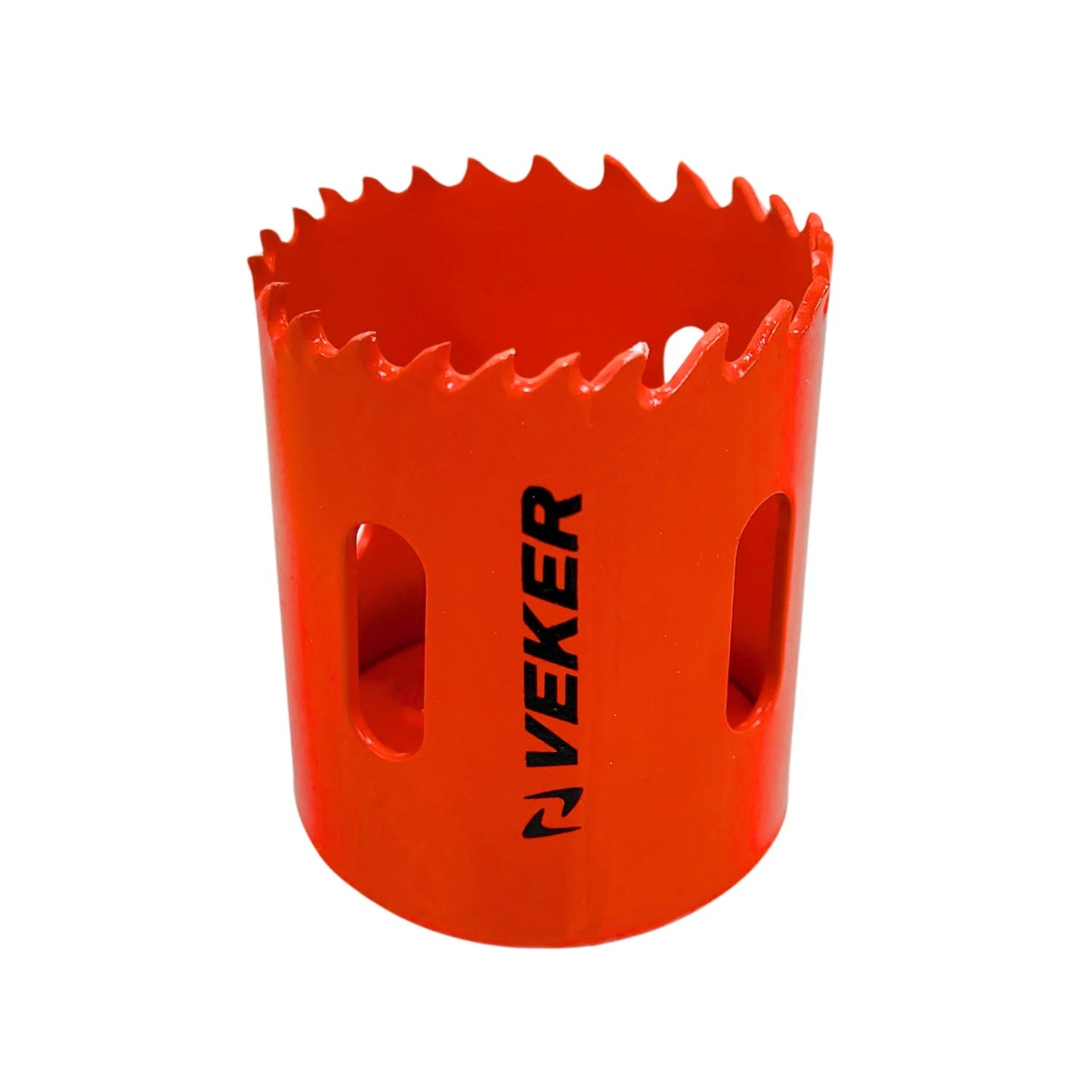 Corta círculos bimetal Veker 1 3/4 pulgadas naranja para perforar madera metal
