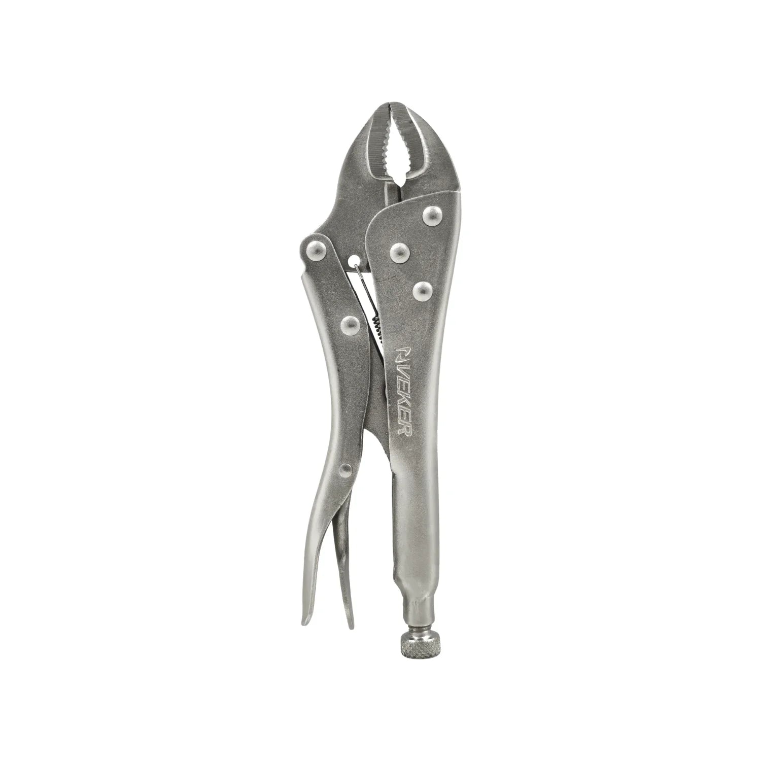 Pinza de presión 10" curva Veker 12278