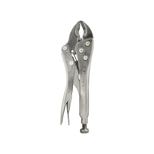 Pinza de presión curva Veker 7 pulgadas, herramienta de sujeción de metal ajustable.