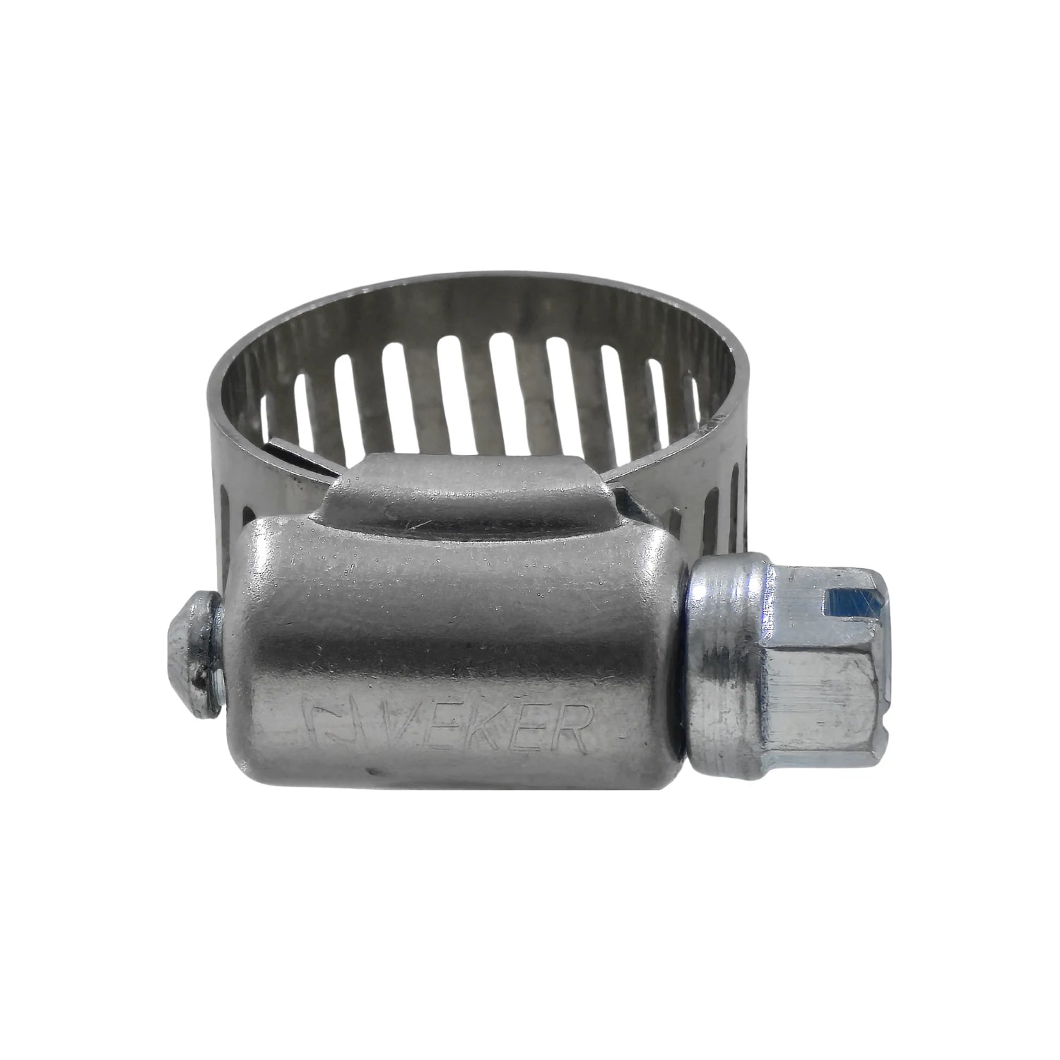 Abrazadera sin fin Veker metálica de 3/4 pulgada, acero, para mangueras y conexiones
