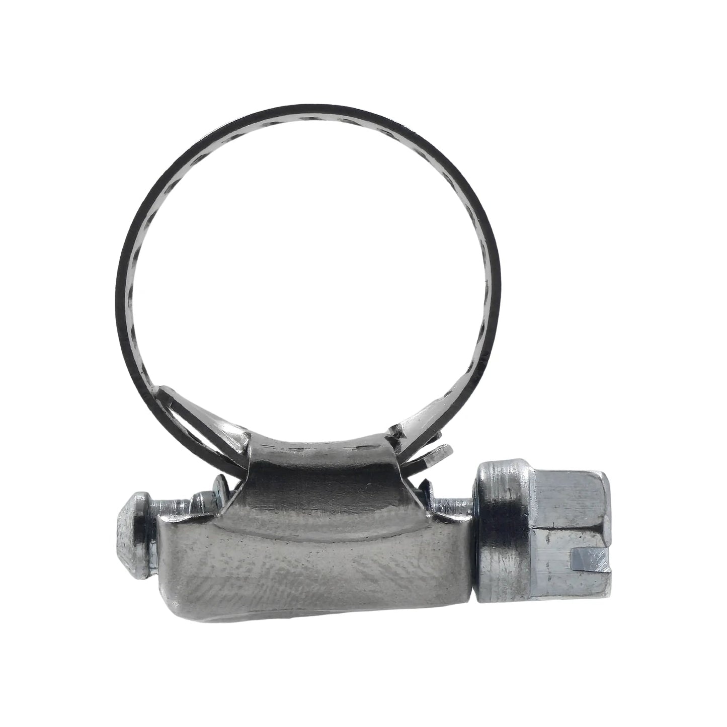 Abrazadera sin fin de acero galvanizado #6 de 3/4" para mangueras