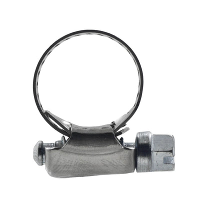 Abrazadera sin fin de acero galvanizado #6 de 3/4" para mangueras