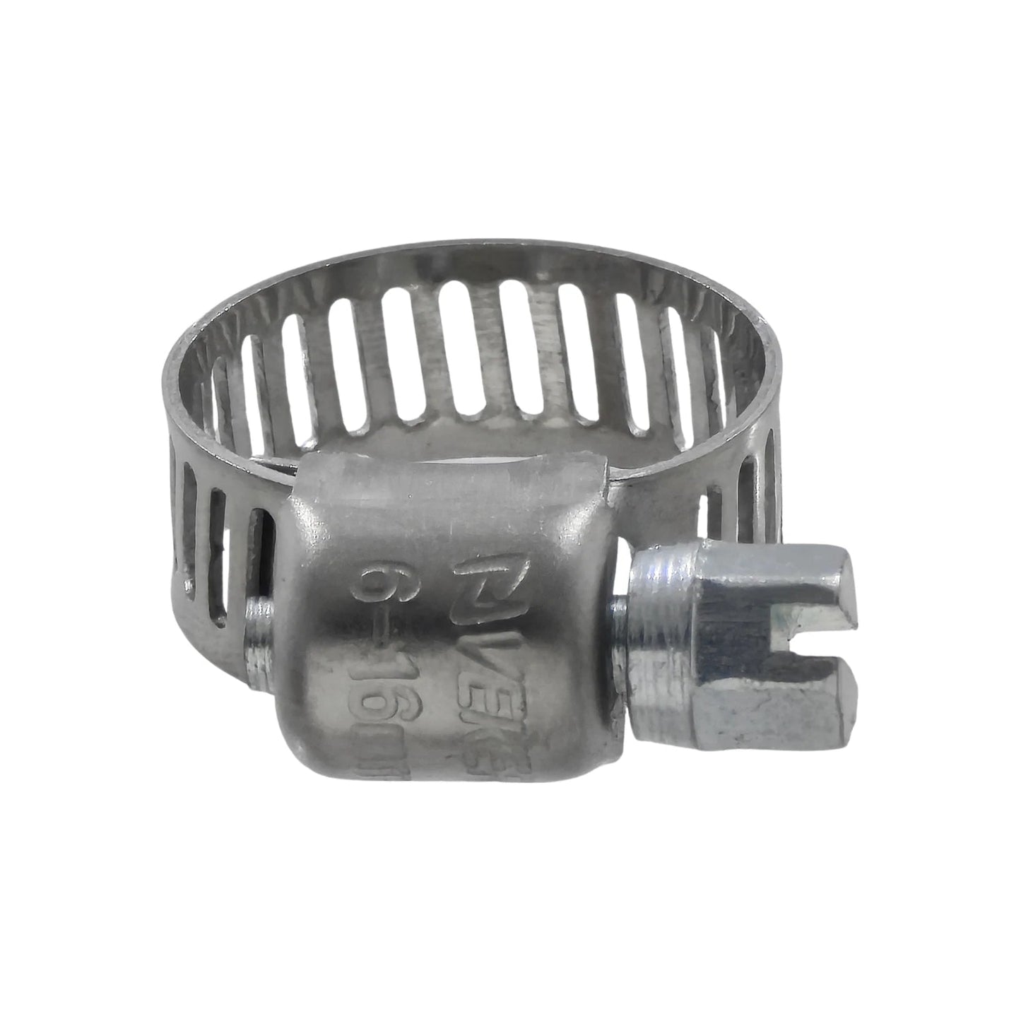 Abrazadera sin fin de acero inoxidable Veker 6-16mm para fijación de mangueras y tubos