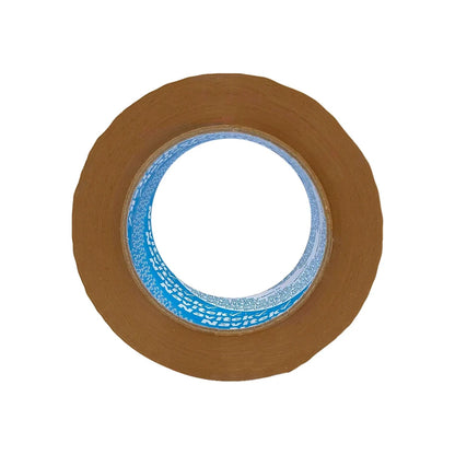 Cinta de embalaje Navitek color canela, rollo adhesivo resistente para paquetería y cajas