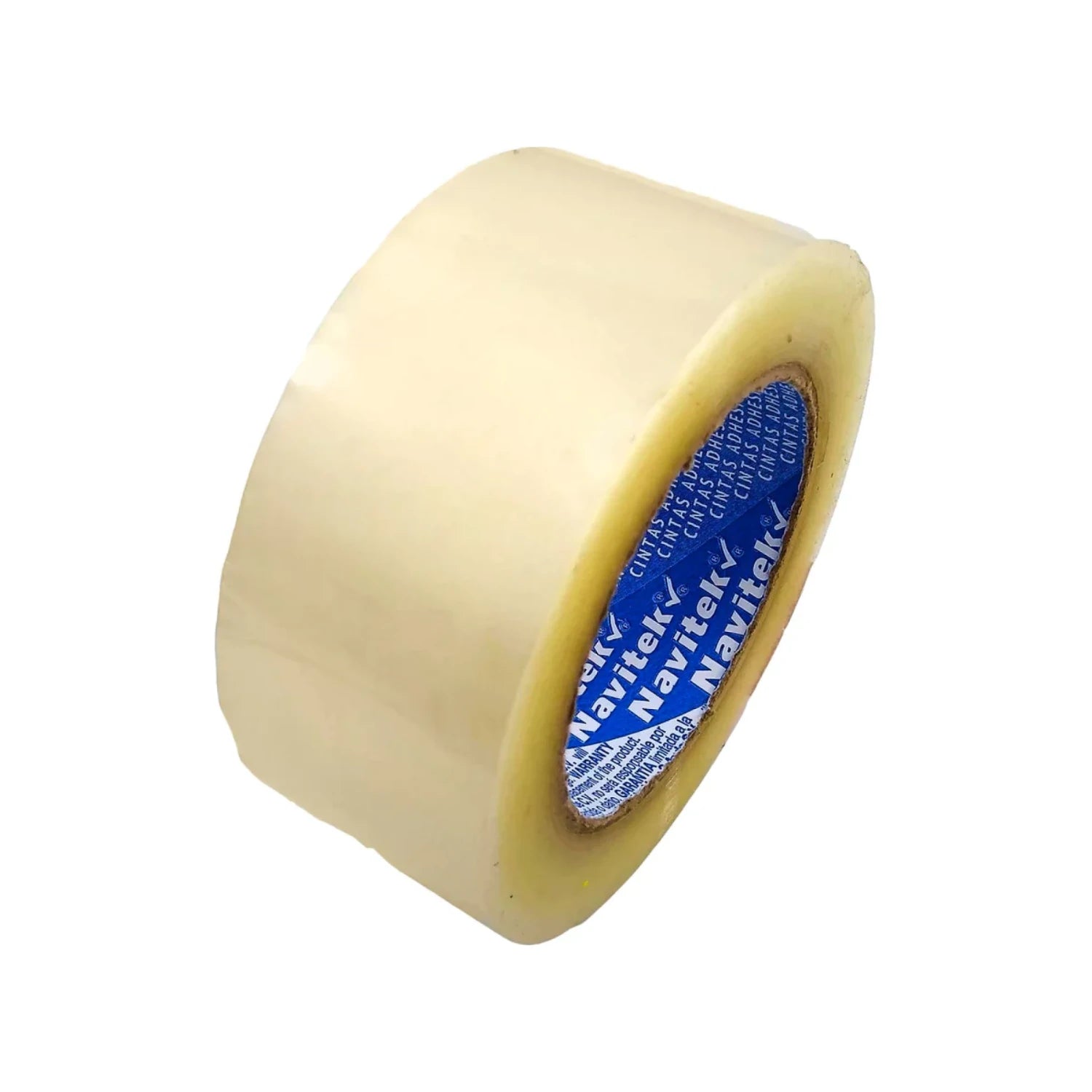 Rollo de cinta de empaque adhesiva transparente Navitek para embalaje y sellado de cajas