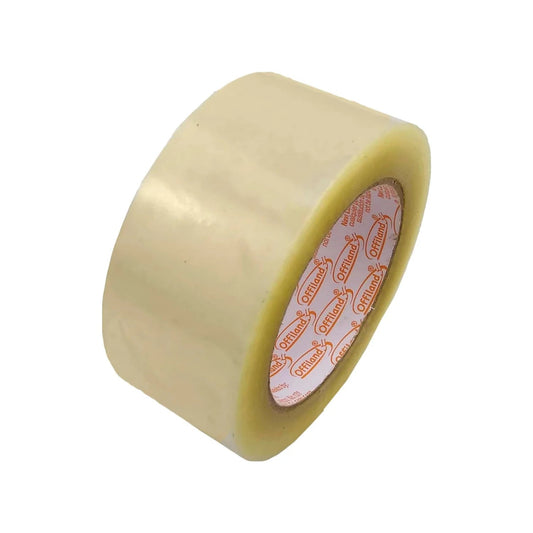 Cinta de empaque transparente Offiland de 150 metros para sellar cajas