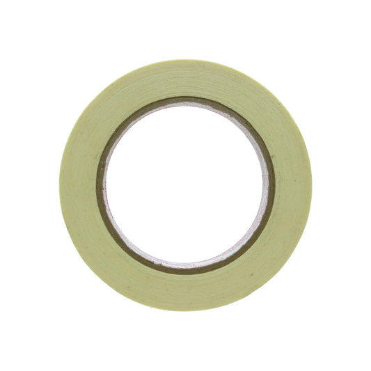 Rollo de cinta de enmascarar beige de 32 mm x 50 m para pintura, bricolaje y manualidades