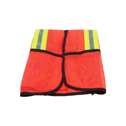 Chaleco de seguridad naranja liso Worldflex