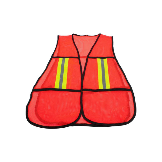 Chaleco de seguridad naranja liso Worldflex