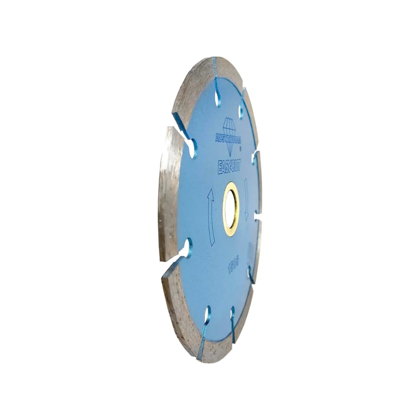 Disco de corte diamantado Austrodiam EASY CUT 1505 segmentado azul para hormigón y mampostería
