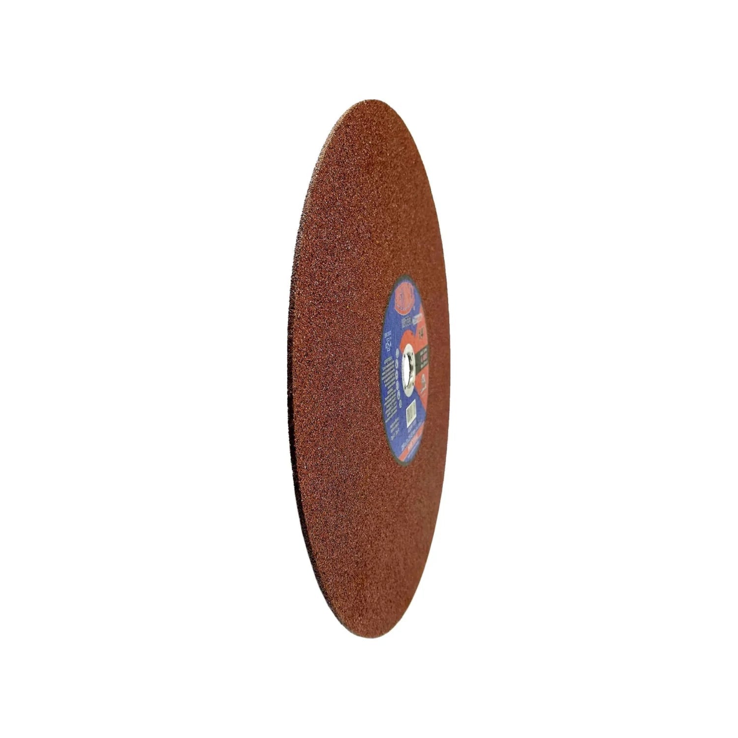 Disco de corte abrasivo Austromex de 14 pulgadas para metal, color café, herramienta para ferretería.