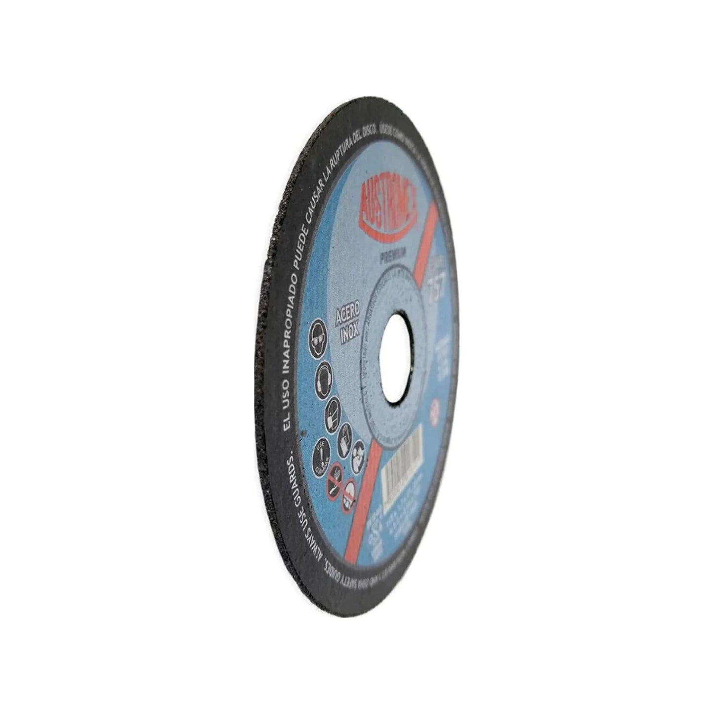 Disco de corte Austromex 757 4 1/2 pulgadas para metal y acero inoxidable