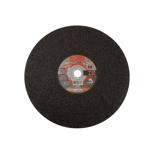 Disco de corte Austromex 744 Plus para metal, 14 pulgadas (350mm), gris, para sierra tronzadora.