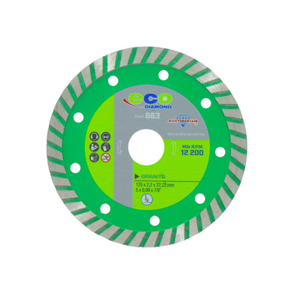 Disco 5" corona continua Austrodiam con granito 863