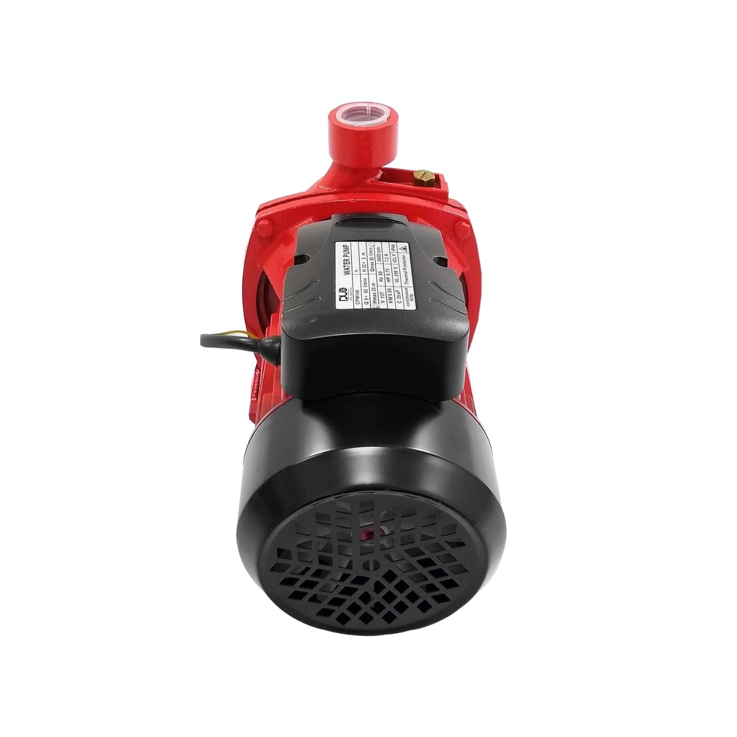 Bomba de agua DUO CPM146 roja centrífuga 3/4 HP para uso doméstico