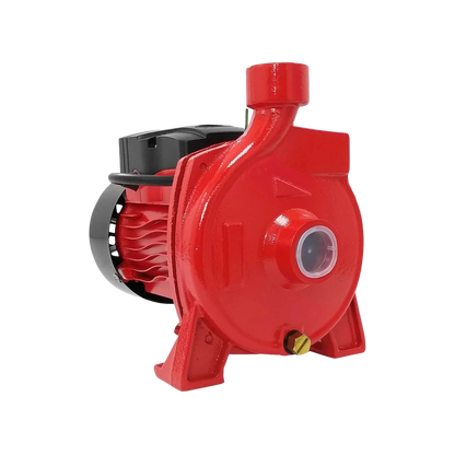 Bomba centrífuga de agua roja 3/4 HP, ideal para presurización y transferencia de líquidos en el hogar