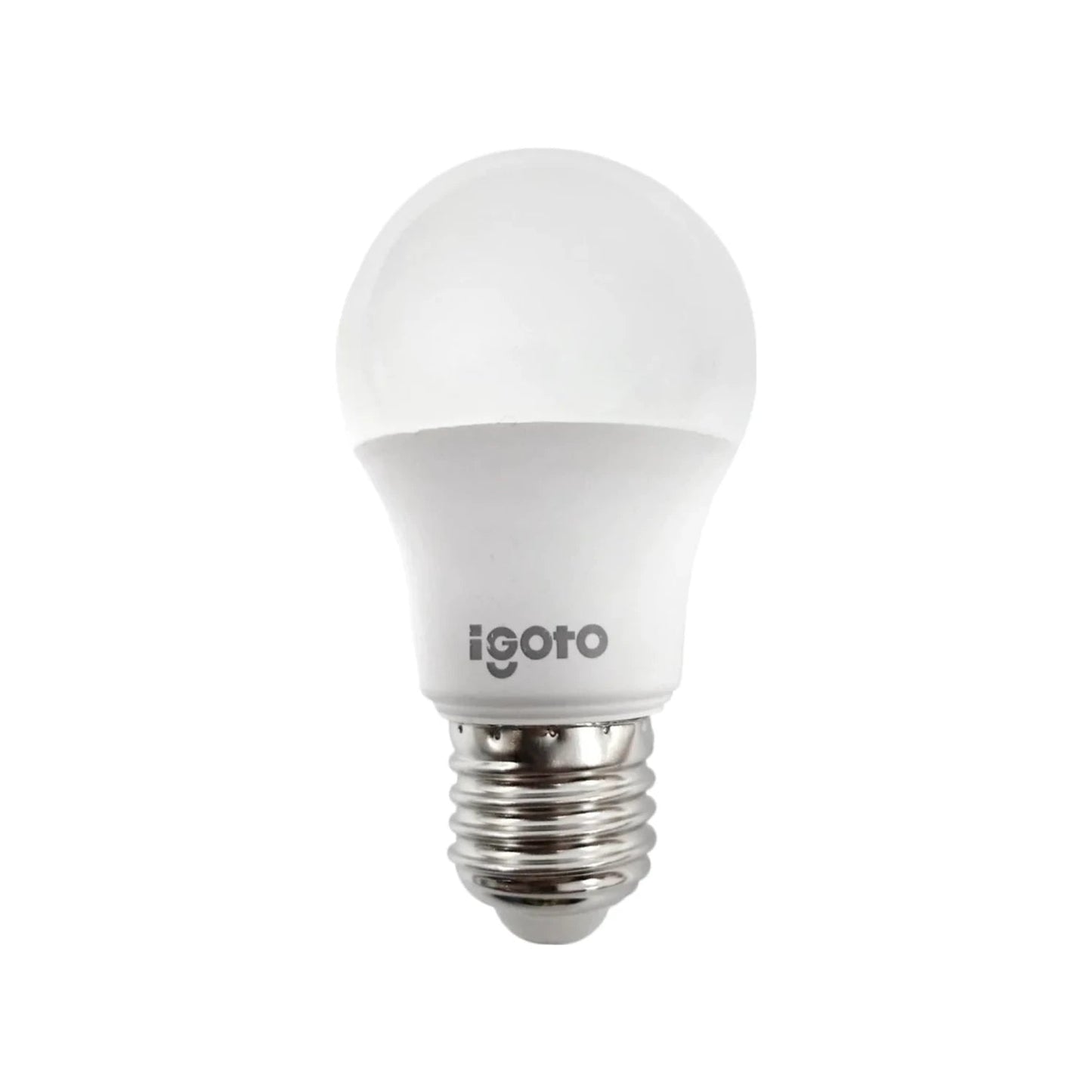 Foco LED Igoto 5W luz blanca fría, casquillo rosca E27 para iluminación interior