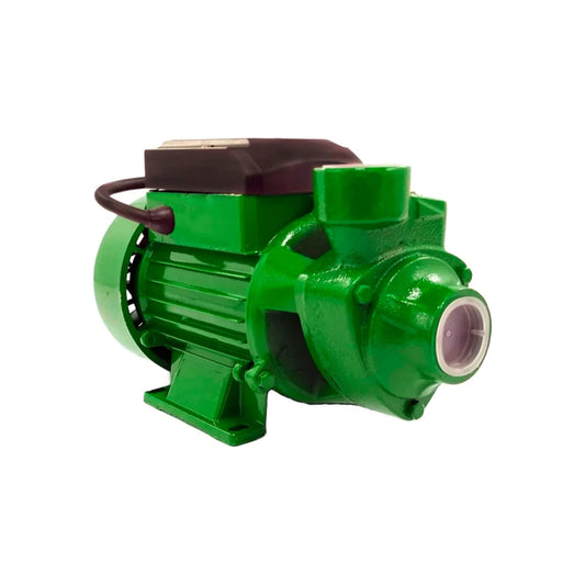 Bomba periférica de agua color verde para elevación y suministro en aplicaciones domésticas