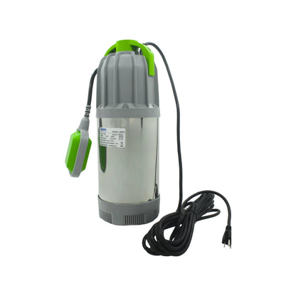 Bomba sumergible Igoto Q800 de acero inoxidable con flotador, para achique y drenaje de agua.