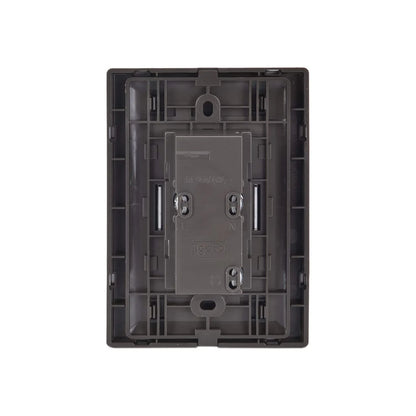 Placa 2 contactos inoxidable oxford Igoto INOX2001