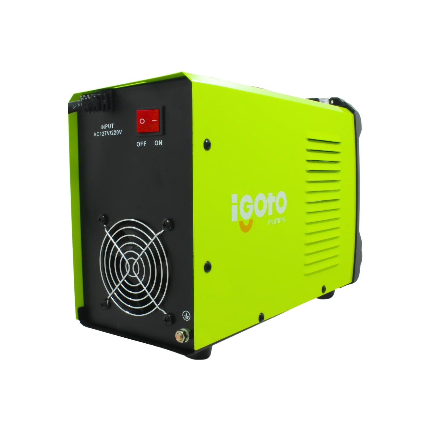 Soldadora inversora portátil iGOTO verde brillante para electrodo