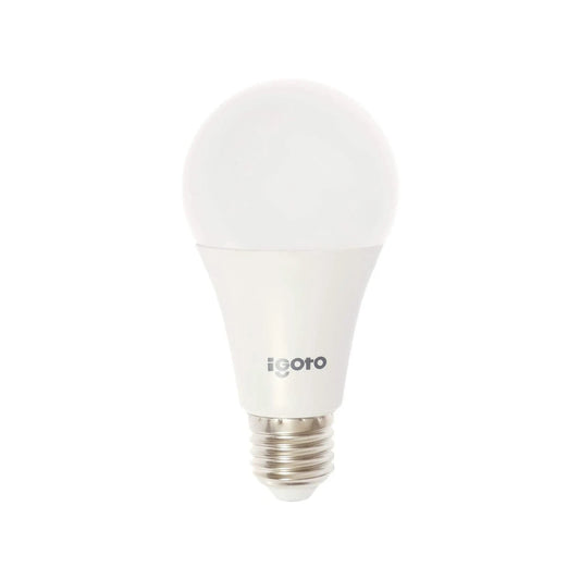 Foco LED blanco Igoto 9W de luz cálida, bombilla con rosca E27 para iluminación eficiente