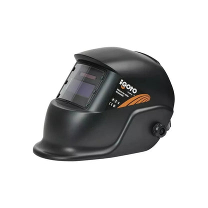 Careta de soldar automática Igoto negra, casco de protección para soldador con visor autoajustable
