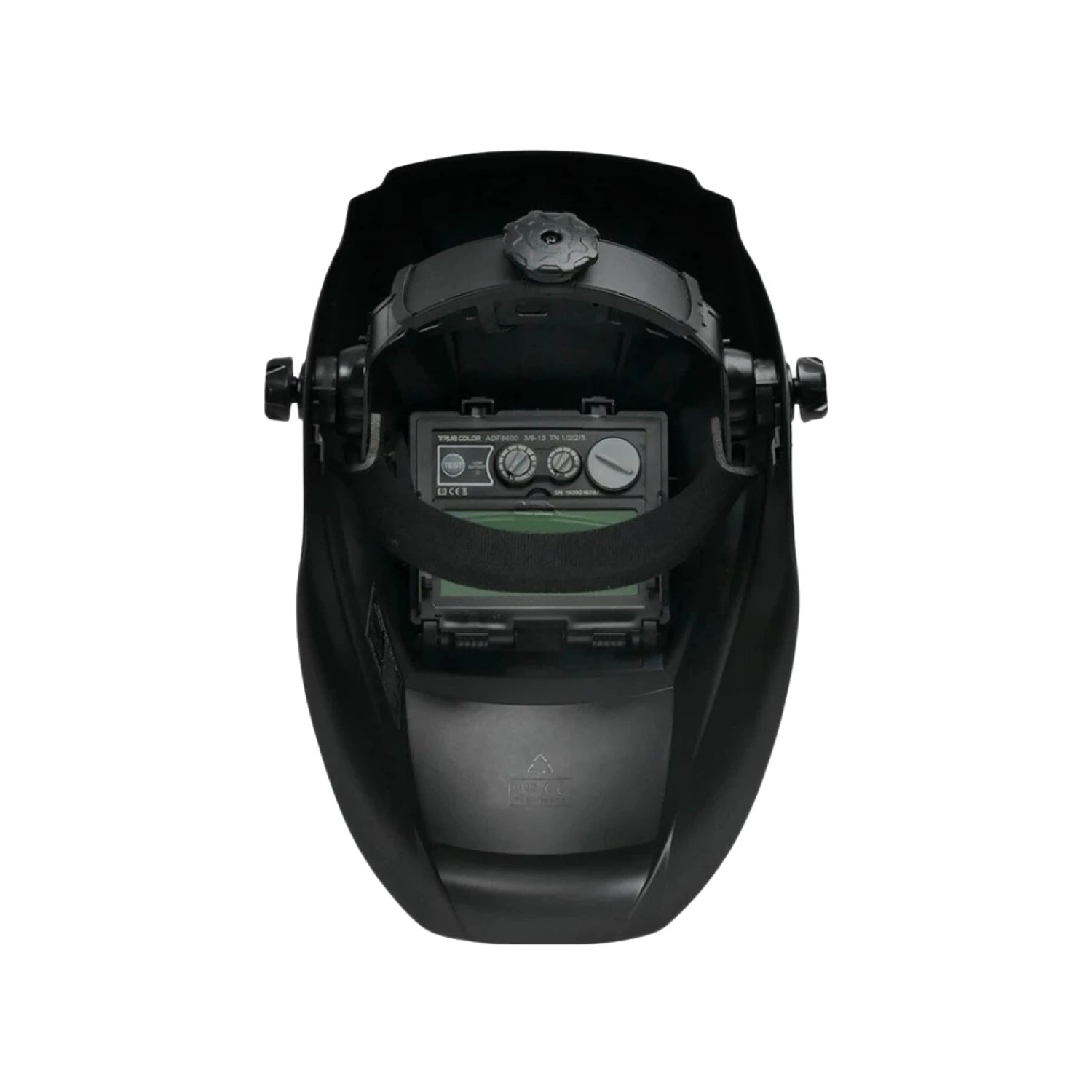 Careta para soldar automática True Color ADF800 negra, con ajuste de sombra 3/9-13 para soldador profesional