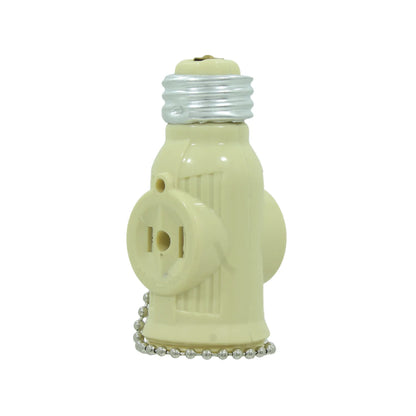 Socket ladrón con cadena marfil Igoto SO-TA-M