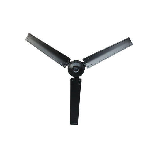 Ventilador de techo industrial Igoto negro de 3 aspas para gran flujo de aire