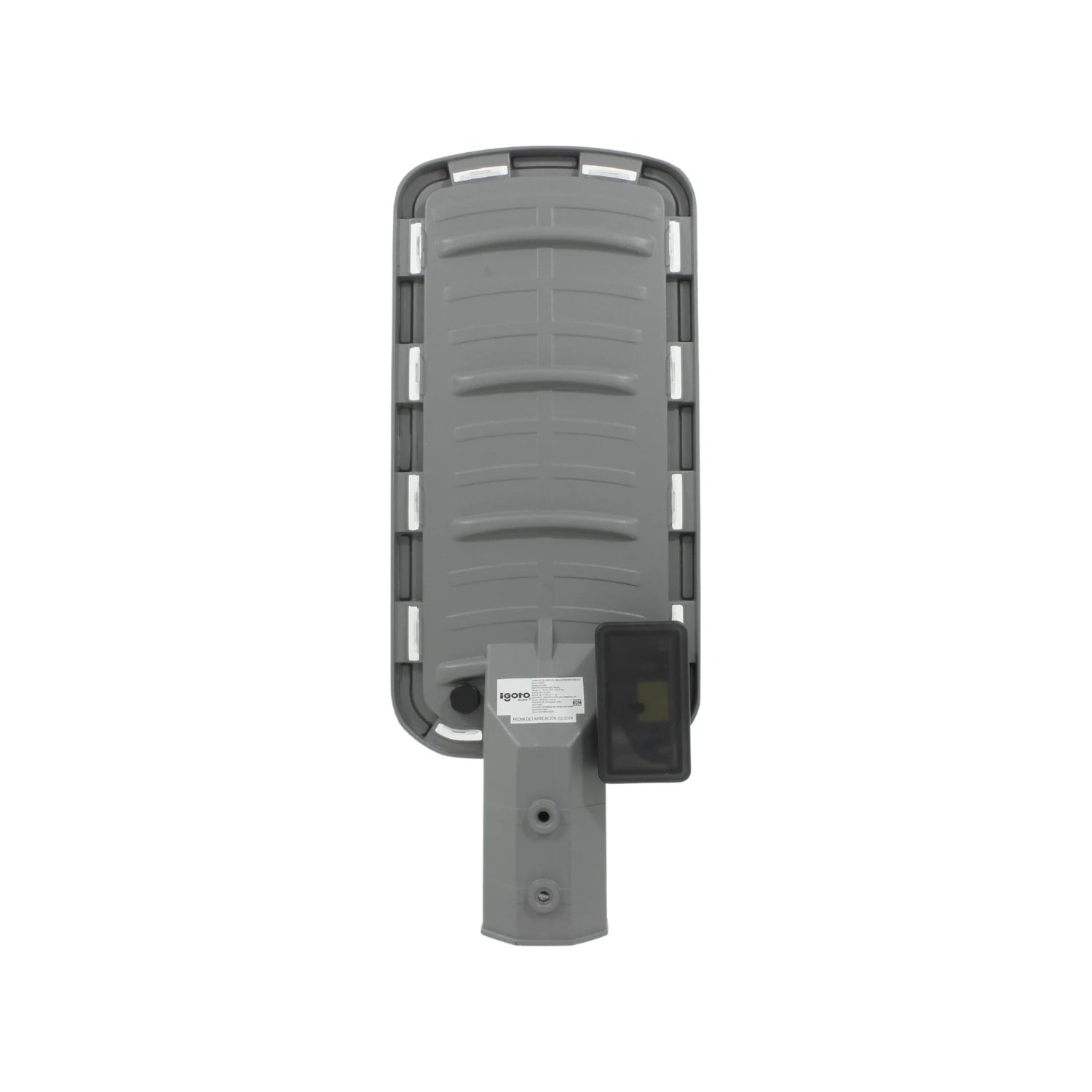 Reflector LED Igoto 50W gris con fotocelda automática para iluminación exterior SL1050