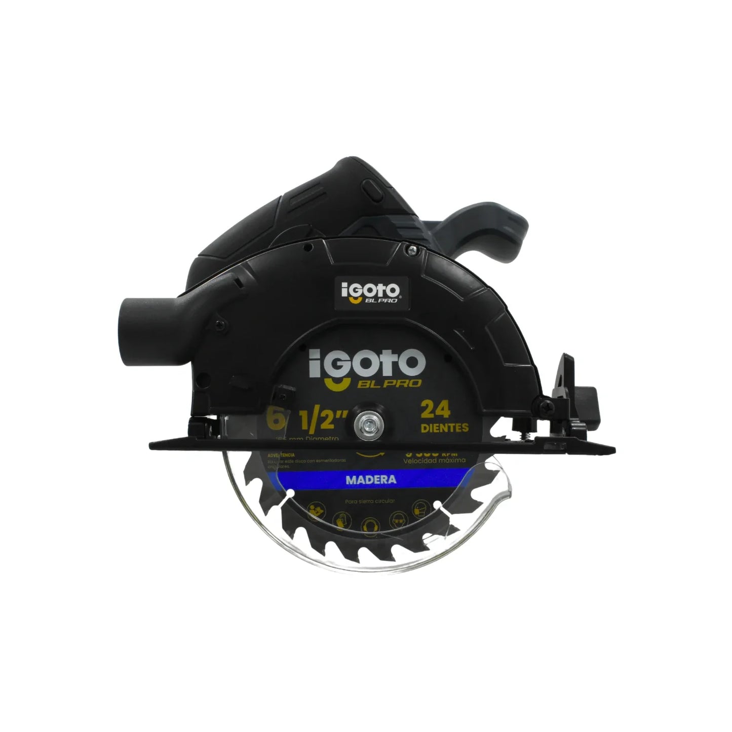 Sierra circular 20 V inalámbrica 6 1/2" Igoto HI1004 BL PRO