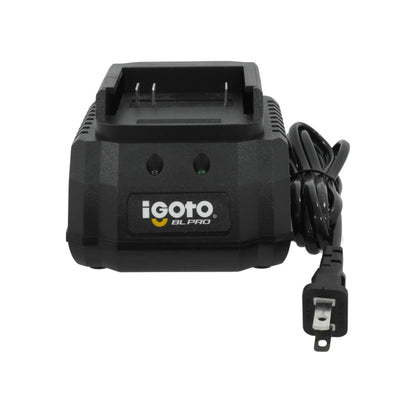 Cargador de batería iGoto BL PRO HI1005 20V negro para herramientas eléctricas inalámbricas