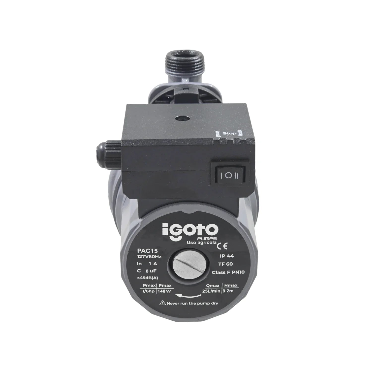 Presurizador 1/6 HP Igoto PAC15