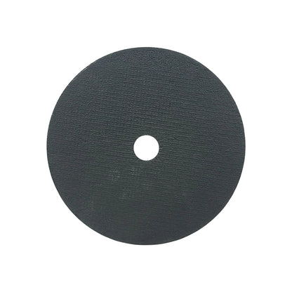 Disco de corte abrasivo 7" para amoladora, metal y acero inoxidable, color negro