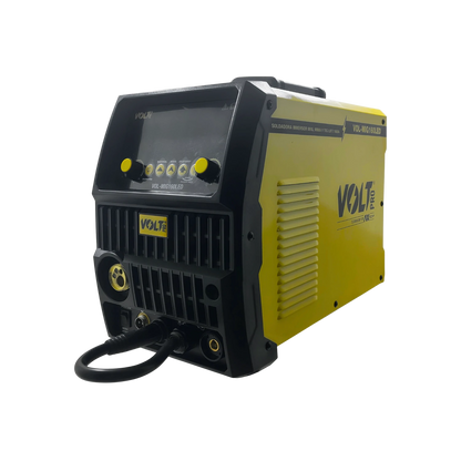 Soldadora inversora MIG MMA TIG Volt Pro MIG160LED amarilla 160A