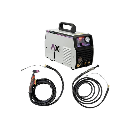 Soldadora inversora multiproceso Axtech TEC200 (TIG, electrodo, plasma) 200A con antorchas y cables