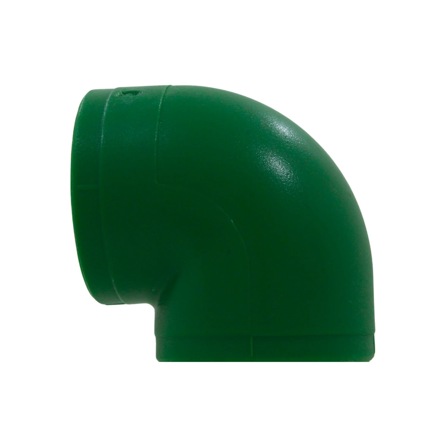 Codo PPR verde 90 grados 32 mm para tuberías de agua
