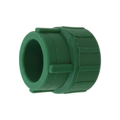 Conector PPR hembra verde, unión de polipropileno para tuberías de agua potable