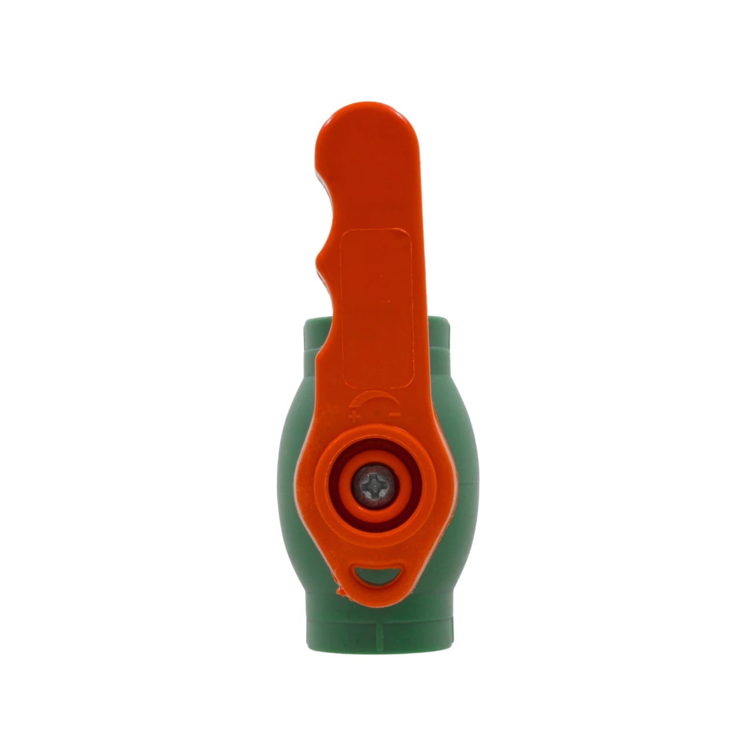Válvula esfera PPR 20mm 1/2" verde y naranja para tuberías de agua potable