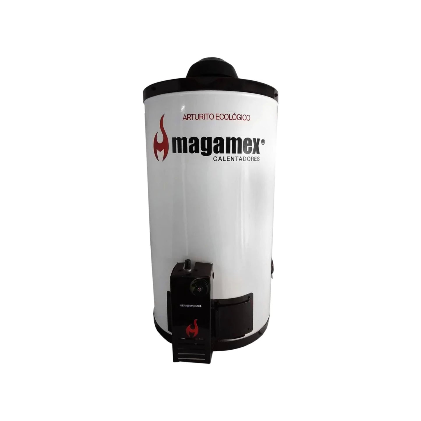 Calentador de agua a gas Magamex Arturito ecológico blanco con control de temperatura