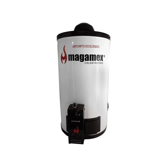 Calentador de agua a gas Magamex Arturito ecológico blanco con control de temperatura