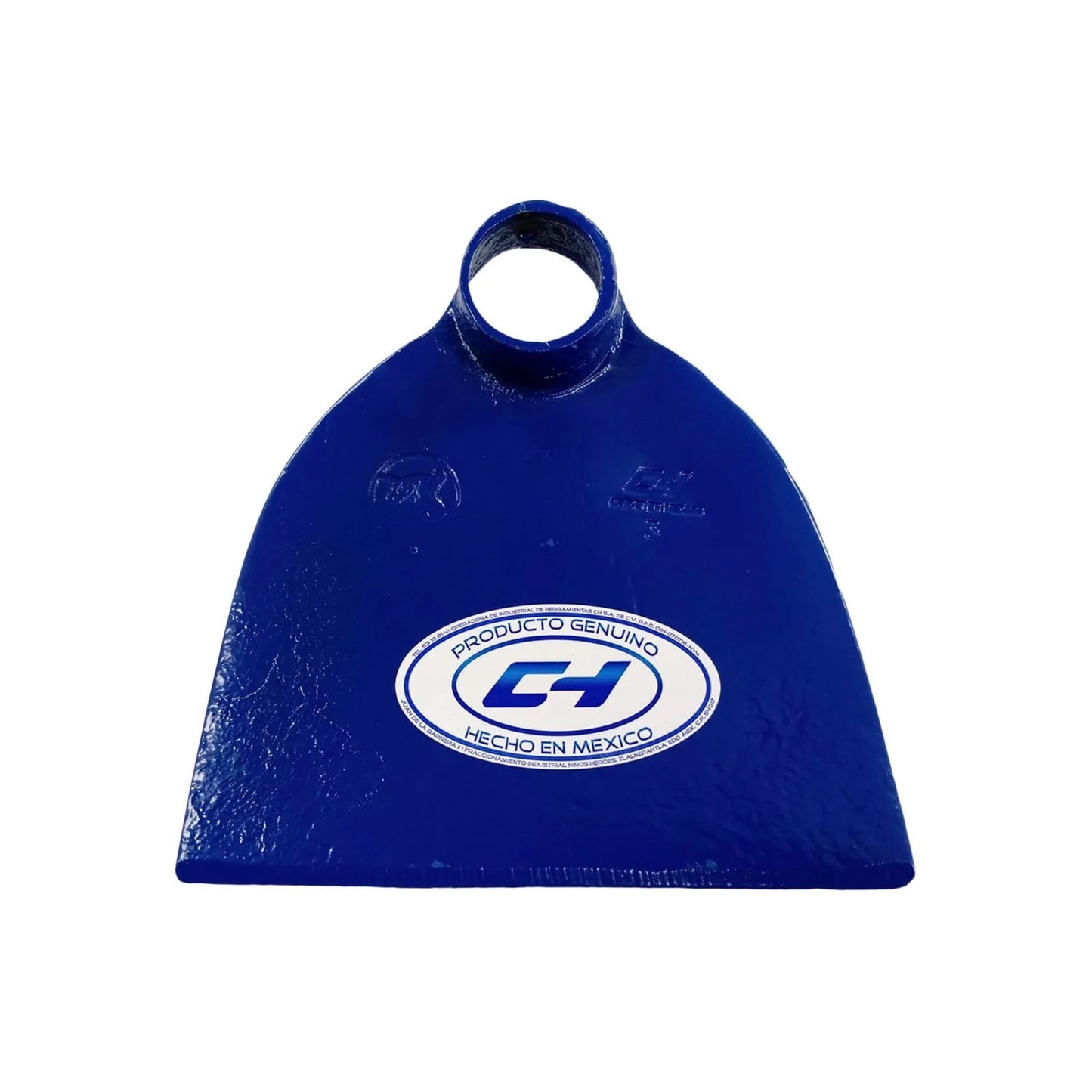 Azadón lane azul CH sin mango para jardinería y agricultura, hoja de acero resistente para labrar la tierra