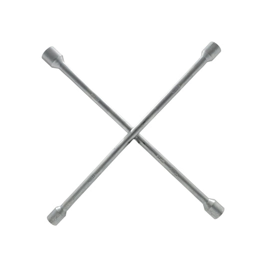 Llave de cruz High Power de 18 pulgadas, acabado metálico, para tuercas de rueda 17mm, 19mm, 21mm, 23mm