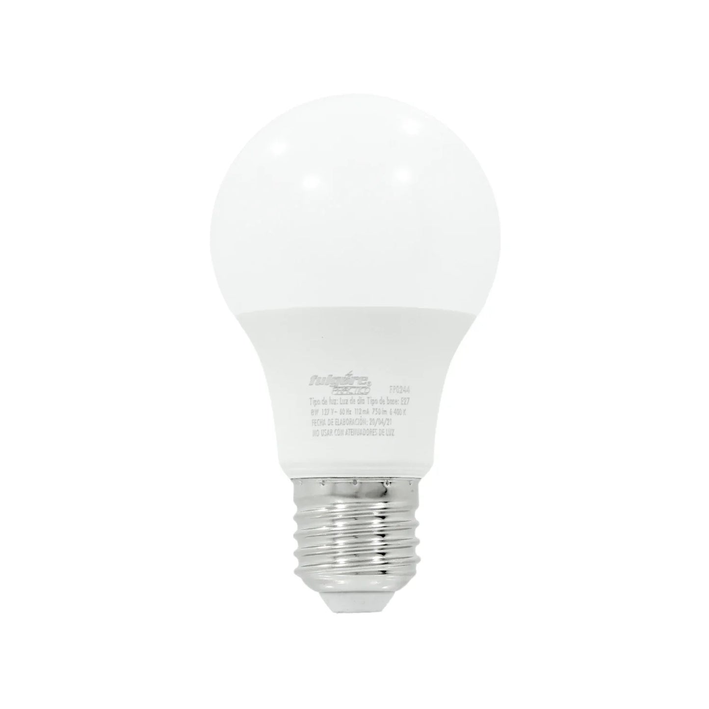 Foco led 8 W luz blanca/fría Fulgore práctico FP0244